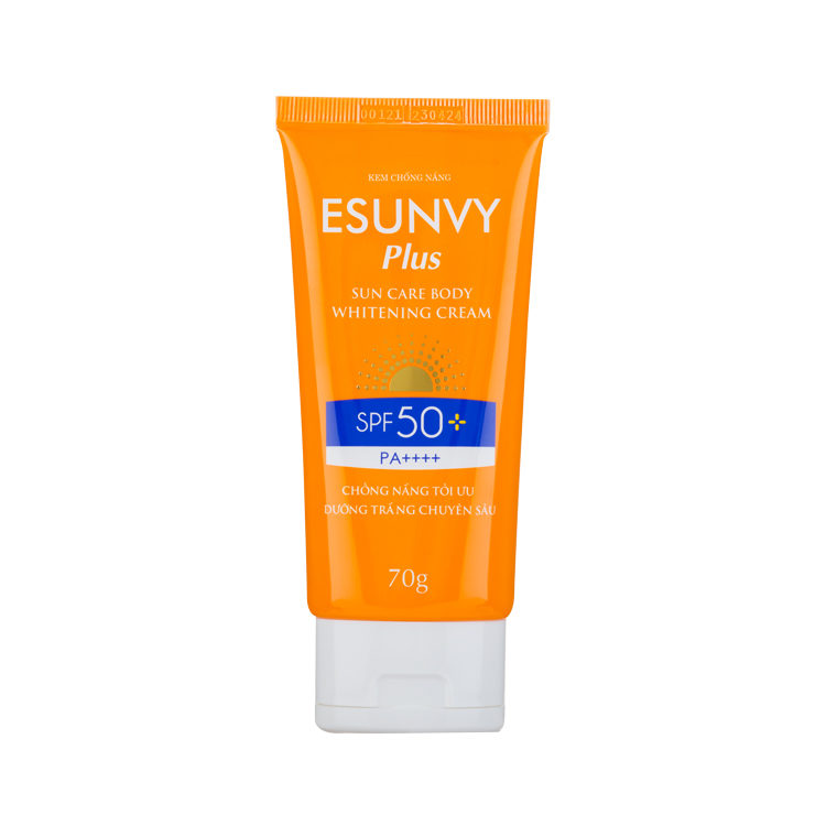 Kem chống nắng Esunvy Plus Sun care Body Whitening Cream SPF50+/ PA++++ 70g