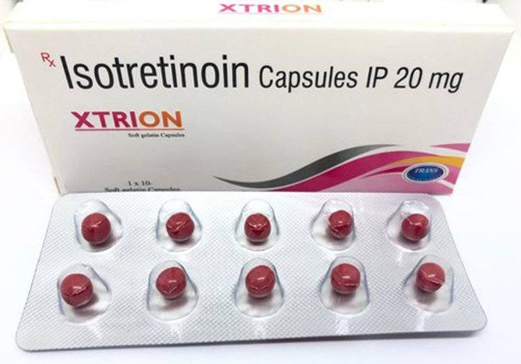 Thuốc uống Isotretinoin 1