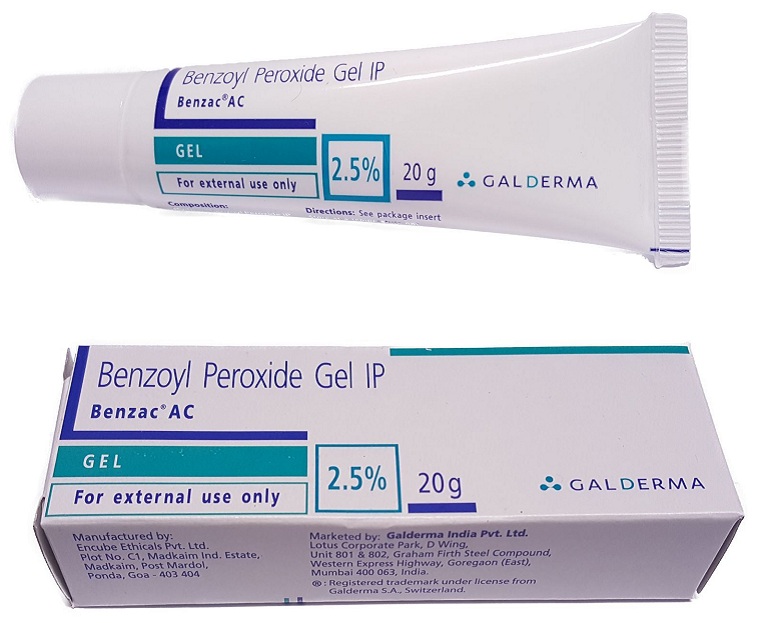 Thuốc bôi chứa Axit salicylic và Benzoyl peroxide 1