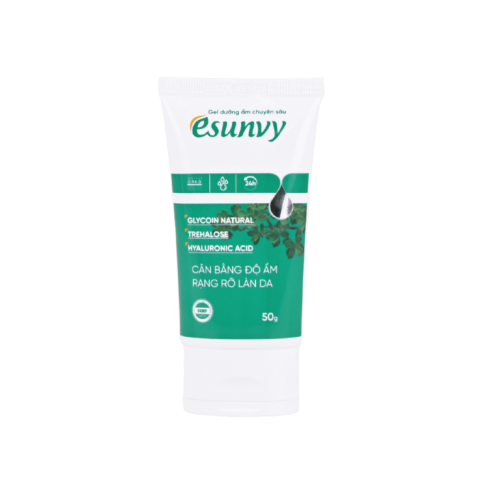 Gel dưỡng ẩm chuyên sâu Esunvy: Cân bằng độ ẩm – Rạng rỡ làn da